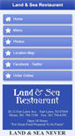 Mobile Screenshot of landandsearestaurantnj.com
